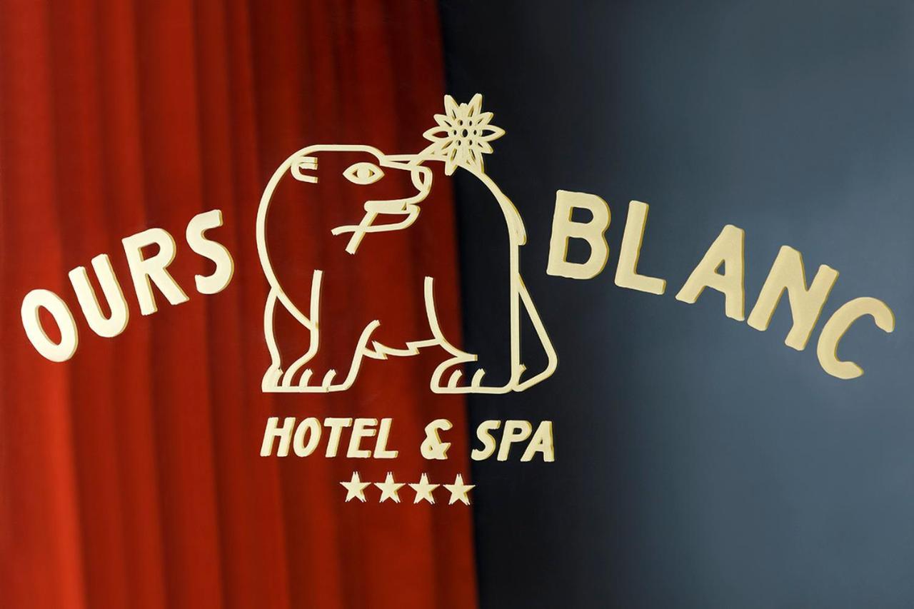 Ours Blanc Hotel & Spa Saint-Martin-de-Belleville Camera foto